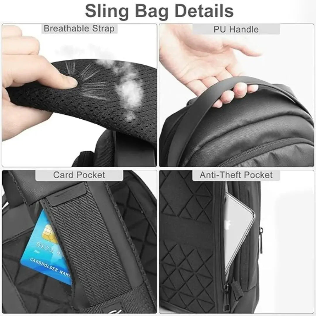 Anti-Theft Waterproof Crossbody Bag